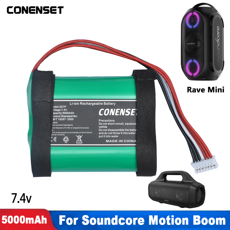 Anker Speaker Soundcore Motion+ - 5000mAh PA23 7.4V แบตเตอรี่สําหรับ Anker Soundcore