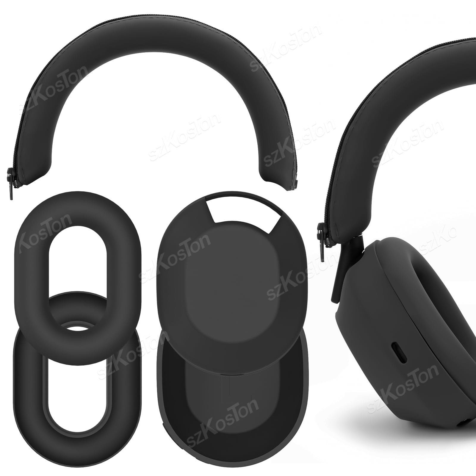 3-in-1 เคสซิลิโคนสําหรับ Sony  - Sony Headphone Wh-1000Xm5 บทวิจารณ์และราคา