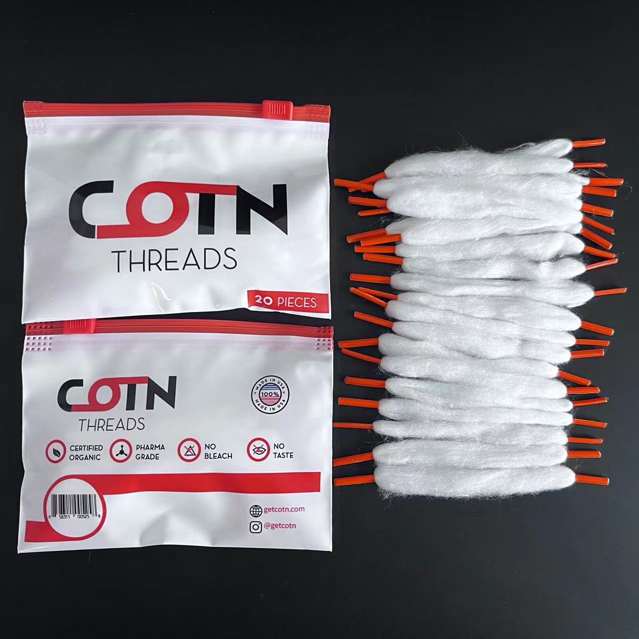 10ถุงผ้าฝ้ายอินทรีย์ที่สร้างไว - Cotton Wick Organic บทวิจารณ์และราคา