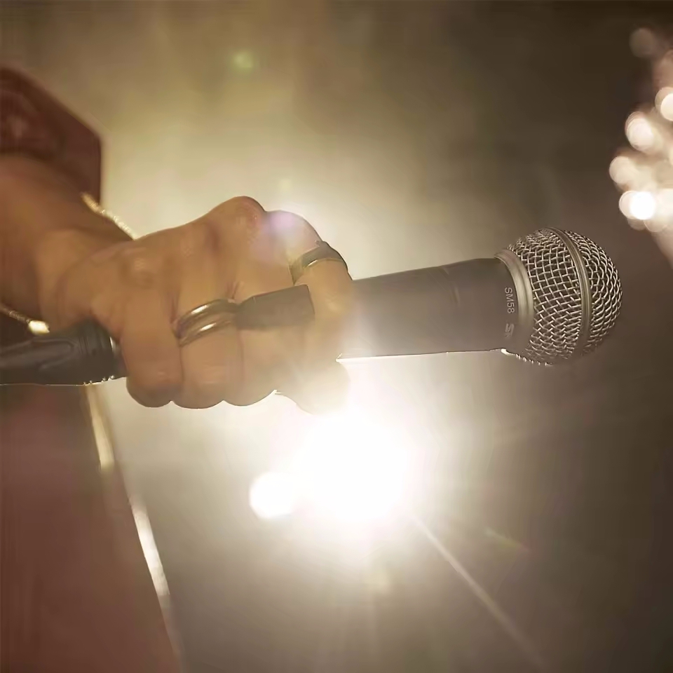 คาราโอเกะไมโครโฟนไดนามิก ไมโคร - Shure Mic Sm58 บทวิจารณ์และราคา