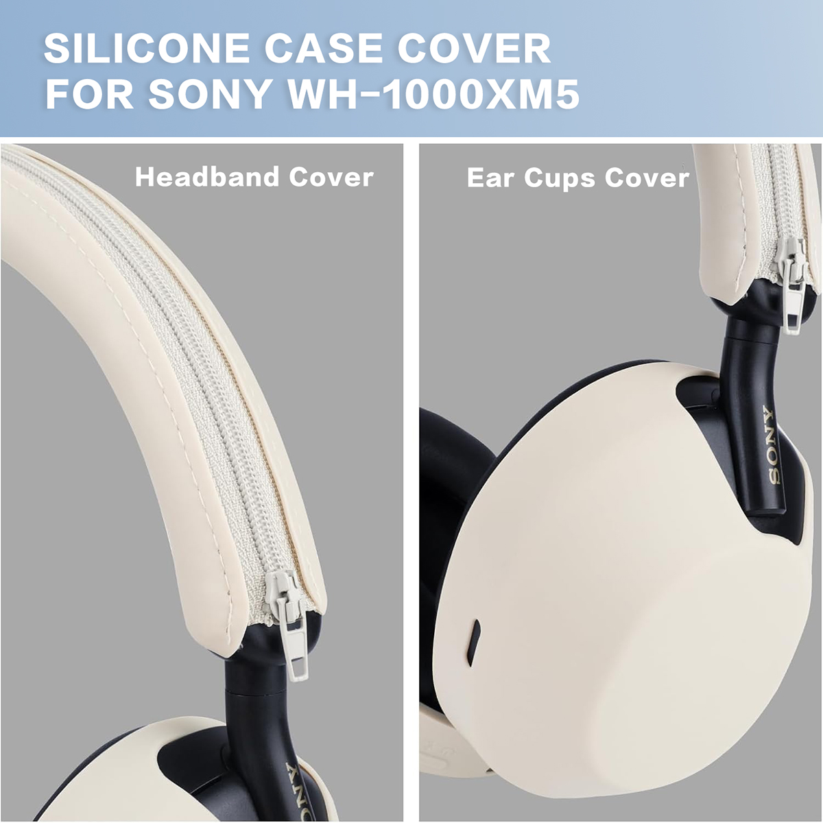 ป้องกันซิลิโคนหุ้มหูฟังสำหรับโ - Sony Headphone Wh-1000Xm5 บทวิจารณ์และราคา